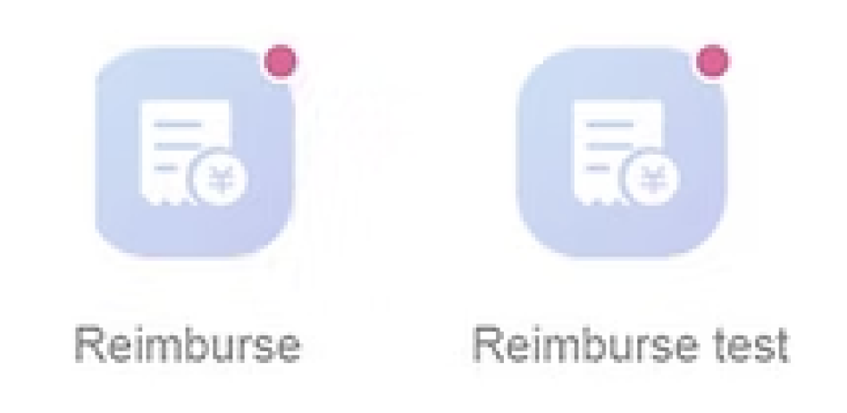 Duplicate app icons example